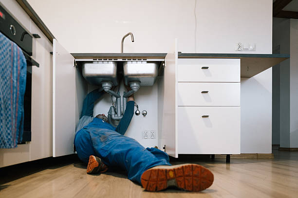 Professional Plumbing technician working in Springdale, WA